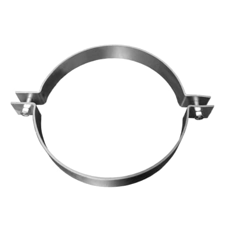 Us Duct Saddle Hanger, 8" Dia, Galv, GA HS08.G
